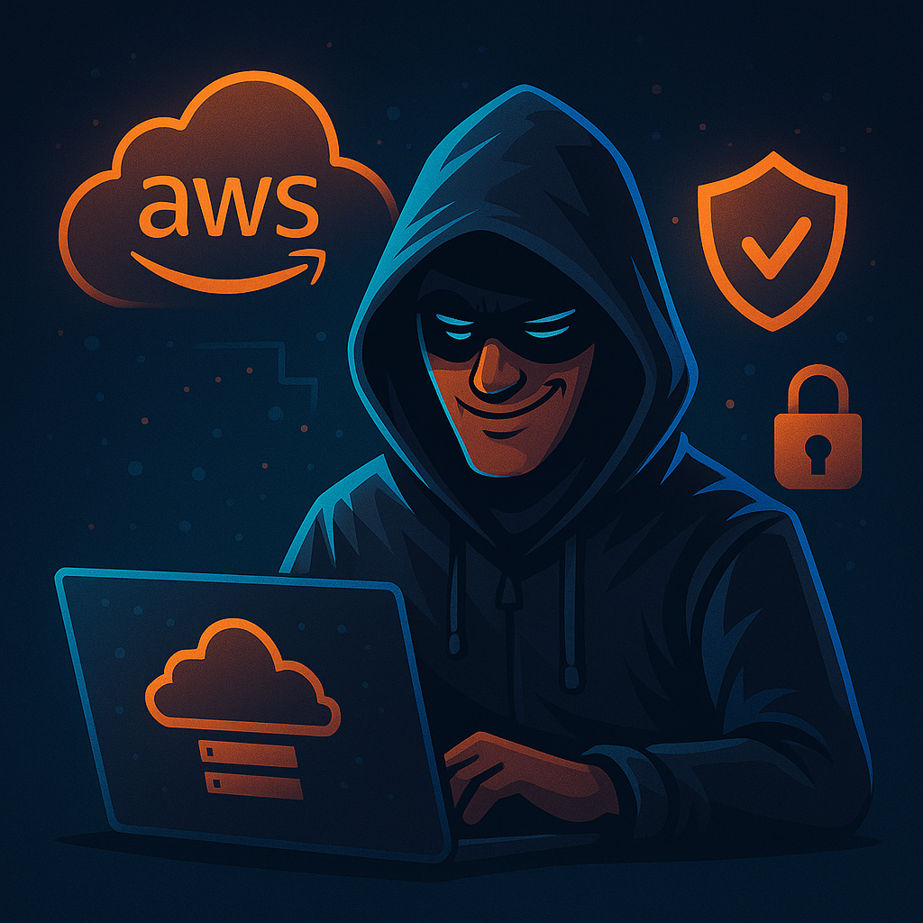 AWS cloud security audit showing IAM and S3 configuration review