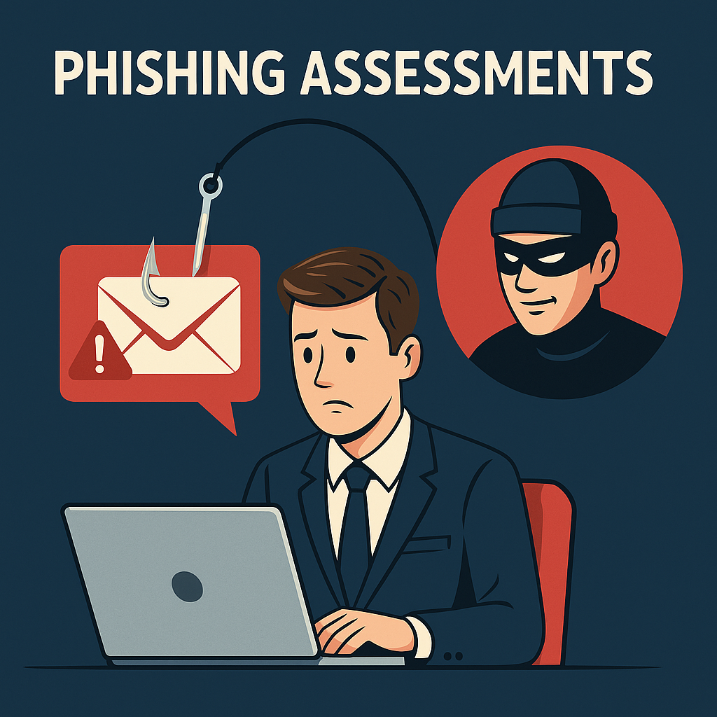 Phishing email simulation example